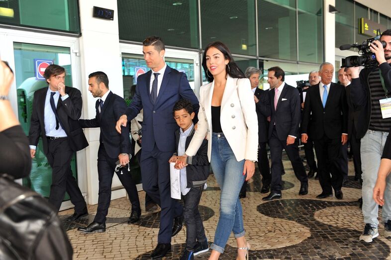 Georgina Rodriguez e Cristiano Ronaldo 