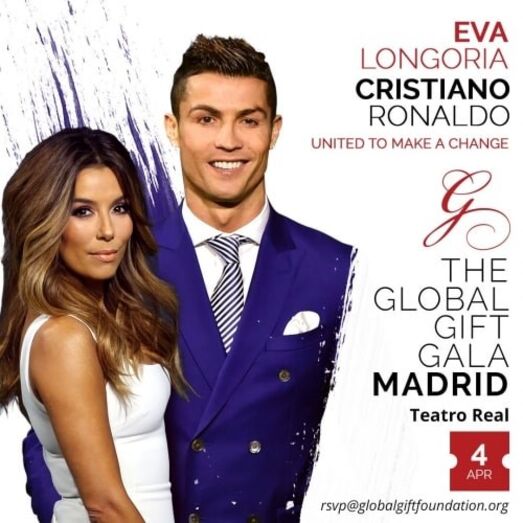 cristiano ronaldo, eva longoria