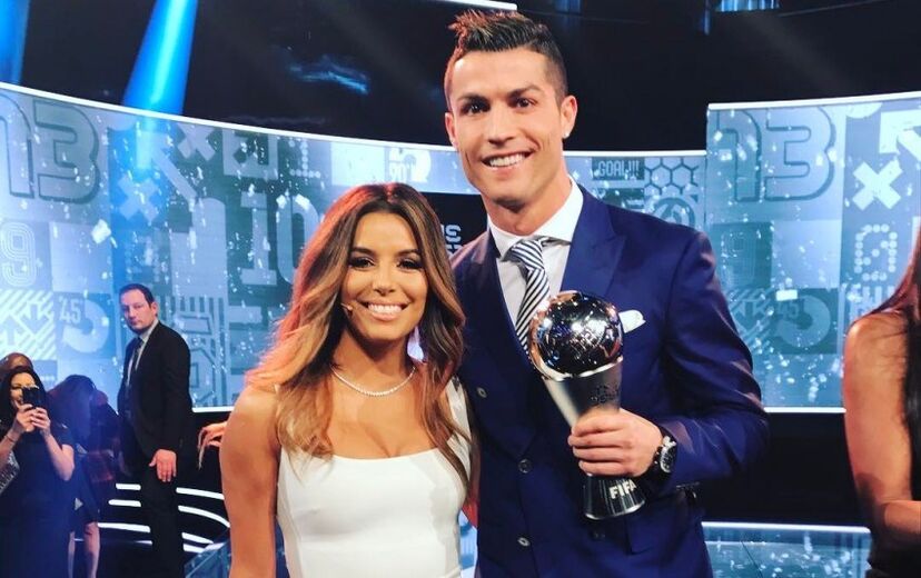 cristiano ronaldo, eva longoria
