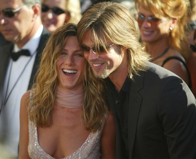 Jennifer Aniston e Brad Pitt
