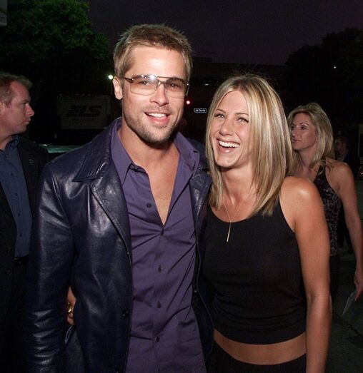 Jennifer Aniston e Brad Pitt