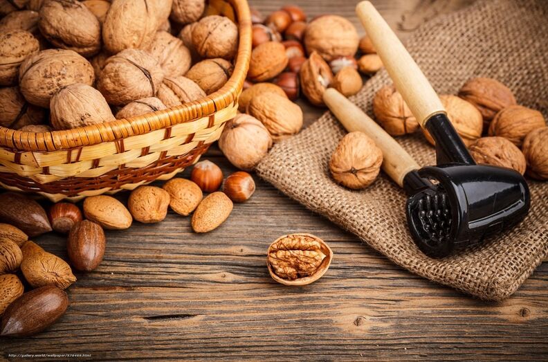 alimentos comida frutos secos