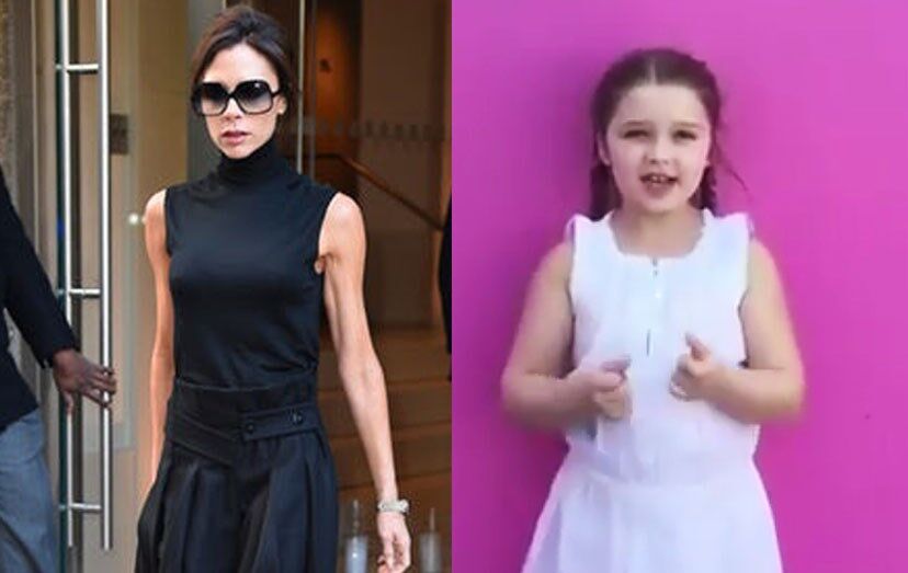 Victoria Beckham e Harper Seven