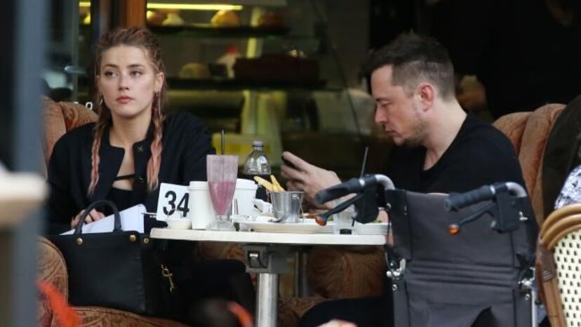 Amber Heard e Elon Musk 