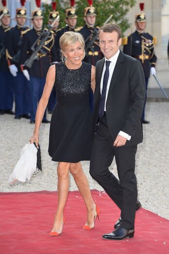 Emmanuel macron, Brigitte Macron