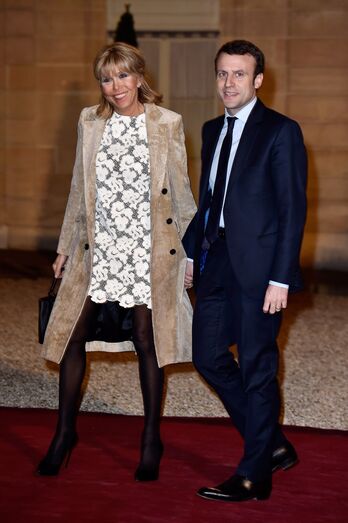 Emmanuel macron, Brigitte Macron