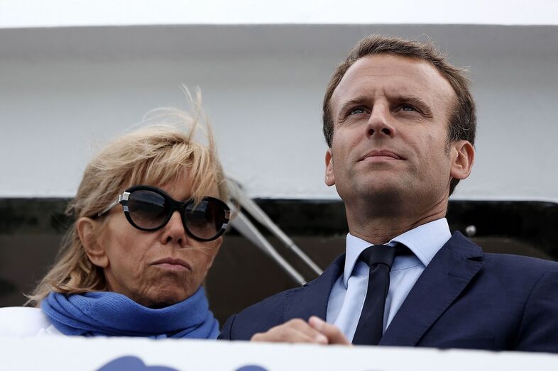 Emmanuel macron, Brigitte Macron