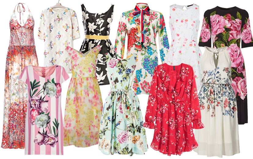 Vestidos florais 