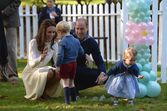 Kate Middleton, William, Charlotte, George