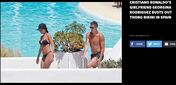 Cristiano Ronaldo, Georgina Rodríguez, Ibiza