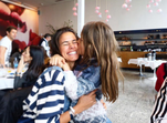 Cláudia Vieira e Maria 