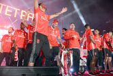 Festa do Benfica no Marquês de Pombal 