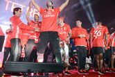 Festa do Benfica no Marquês de Pombal 