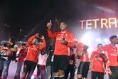 Festa do Benfica no Marquês de Pombal 