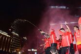 Festa do Benfica no Marquês de Pombal 