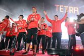 Festa do Benfica no Marquês de Pombal 