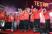 Festa do Benfica no Marquês de Pombal 