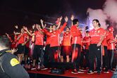Festa do Benfica no Marquês de Pombal 