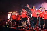 Festa do Benfica no Marquês de Pombal 