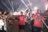 Festa do Benfica no Marquês de Pombal 