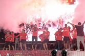Festa do Benfica no Marquês de Pombal 