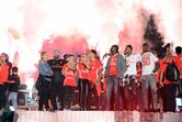 Festa do Benfica no Marquês de Pombal 