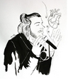 Ilustração de Salvador Sobral 