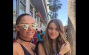 Iva Domingues, filha, carolina