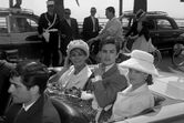 Sophia Loren, Alain Delon e Romy Schneider