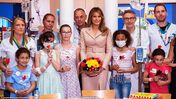 Melania Trump em Bruxelas