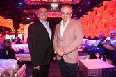 Sergei Ertu Shevchenko com Paulo Rodrigues, donos do Dice Club, Algarve