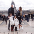 Luisão, Brenda Mattar, Sophia e Valentina 