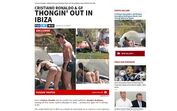 Cristiano Ronaldo Ibiza