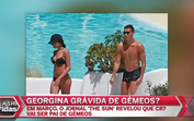 Estará Georgina grávida de gémeos?