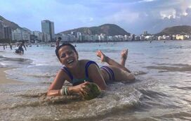 Sofia Ribeiro escaldante no Rio de Janeiro