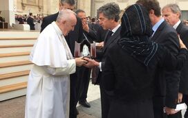 Papa Francisco recebe oratório português no Vaticano