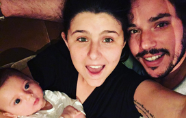 Filha de Bibá Pitta casa no final do mês no mesmo dia que batiza o filho