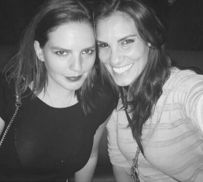 Daniela Ruah e Leonor Seixas na farra em Hollywood