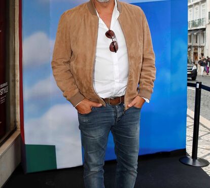 Celebridades nacionais vestem Hugo Boss em fim de tarde em Lisboa