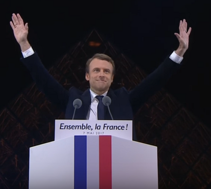 Celebridades reagem à vitória de Macron nas eleições francesas