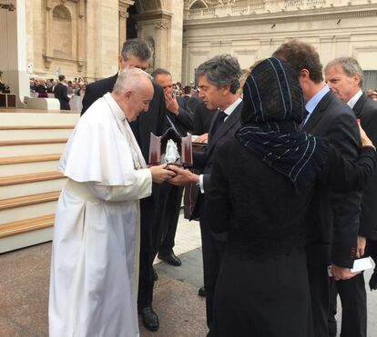 Papa Francisco recebe oratório português no Vaticano