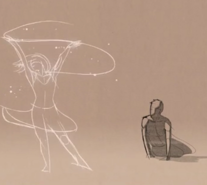 Filme animado de Ryan Woodward com a música 'Amar pelos Dois'