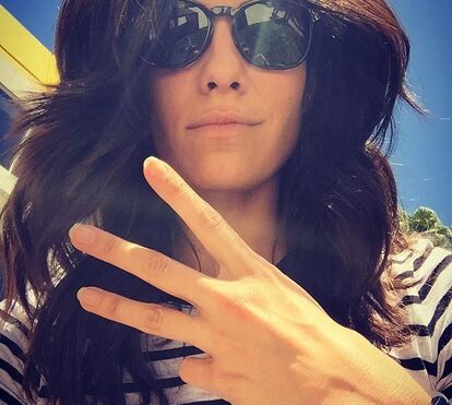 Daniela Ruah está em Portugal de férias com a família