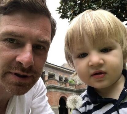 Treinador André Villas-Boas celebra aniversário do filho