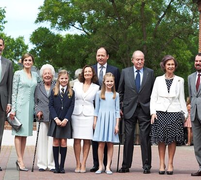 As primeiras imagens da comunhão da infanta Sofia