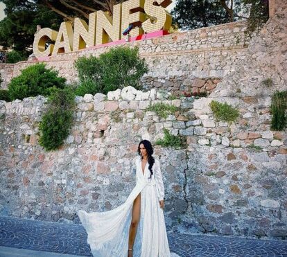 Rita Pereira mostra o corpo em Cannes