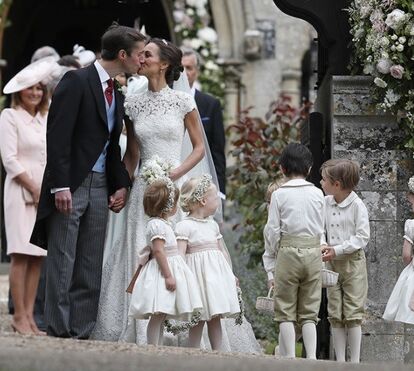 As melhores fotos do casamento de Pippa Middleton