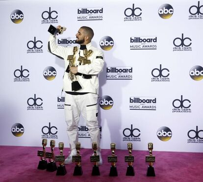 Drake bate recorde em festa da música de Las Vegas