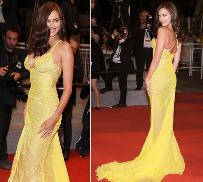 A barriga perfeita de Irina 2 meses depois de ter sido mãe