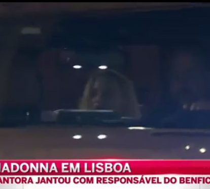 O jantar secreto de Madonna e Nuno Gomes